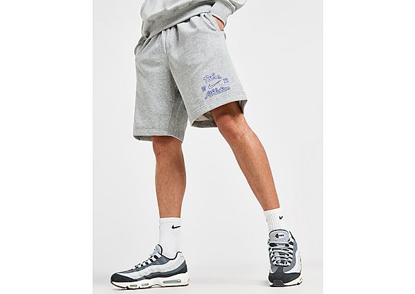 Nike Club Script Shorts Grey- Heren Grey