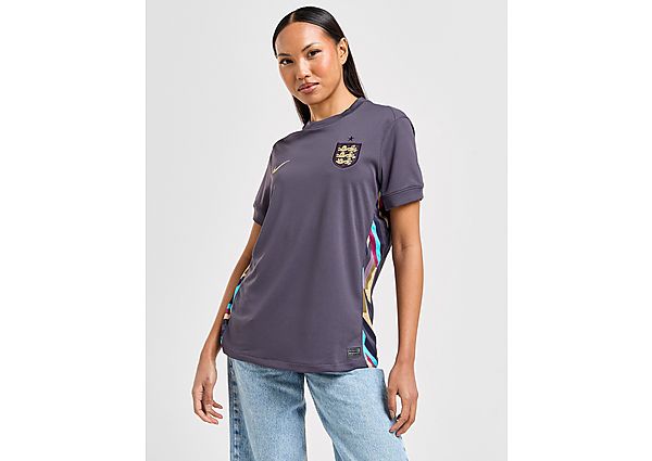 Nike England 2024 Away Shirt Dames Purple- Dames Purple