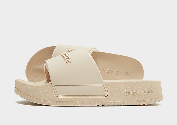 juicy couture breanna stacked slides women's - brown, brown