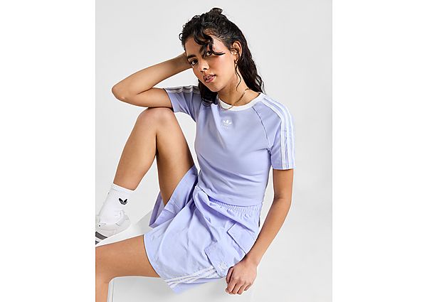 Adidas Originals 3-Stripes Baby T-Shirt Violet Tone- Dames Violet Tone