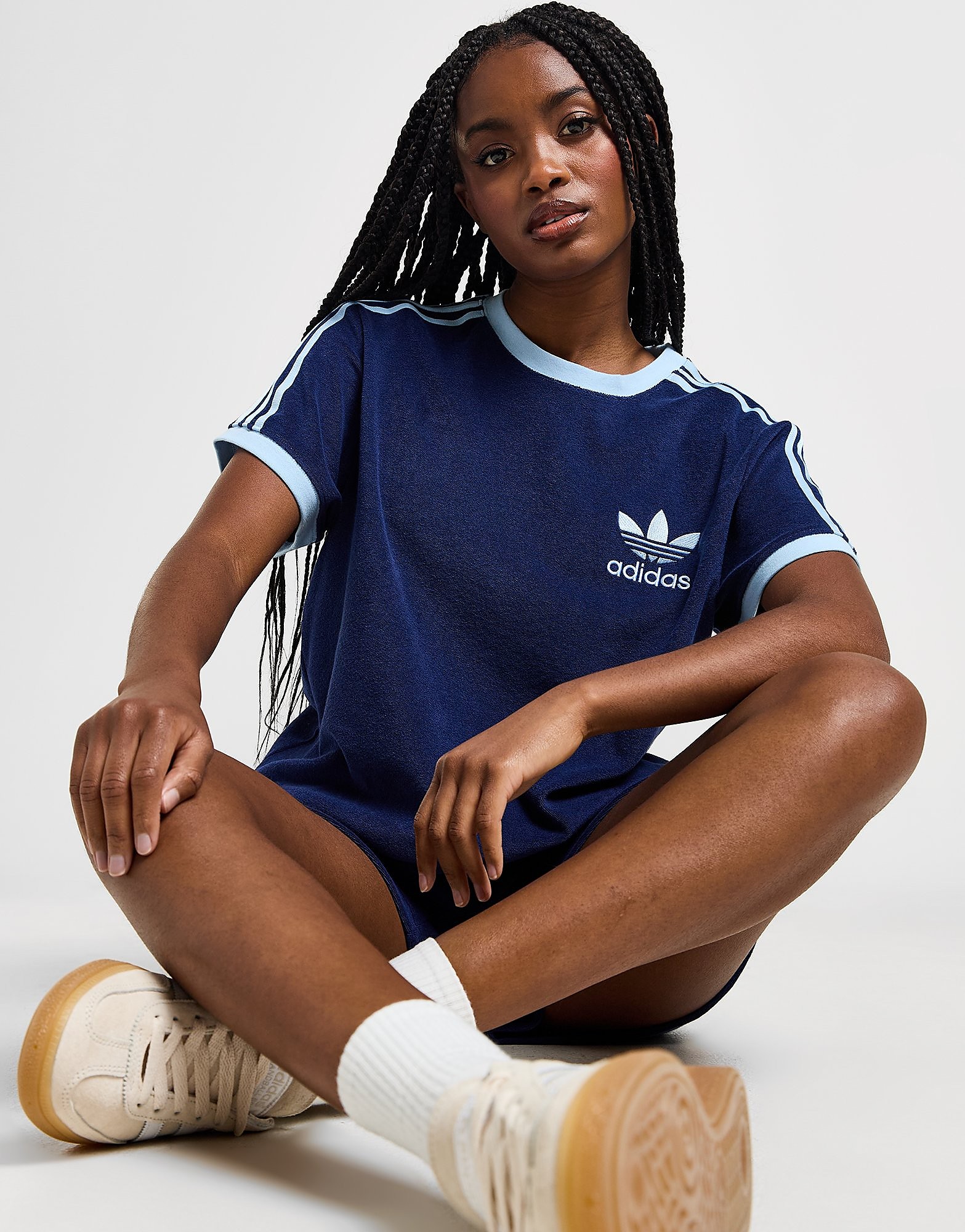 adidas Originals 3-Stripes Towelling T-Shirt