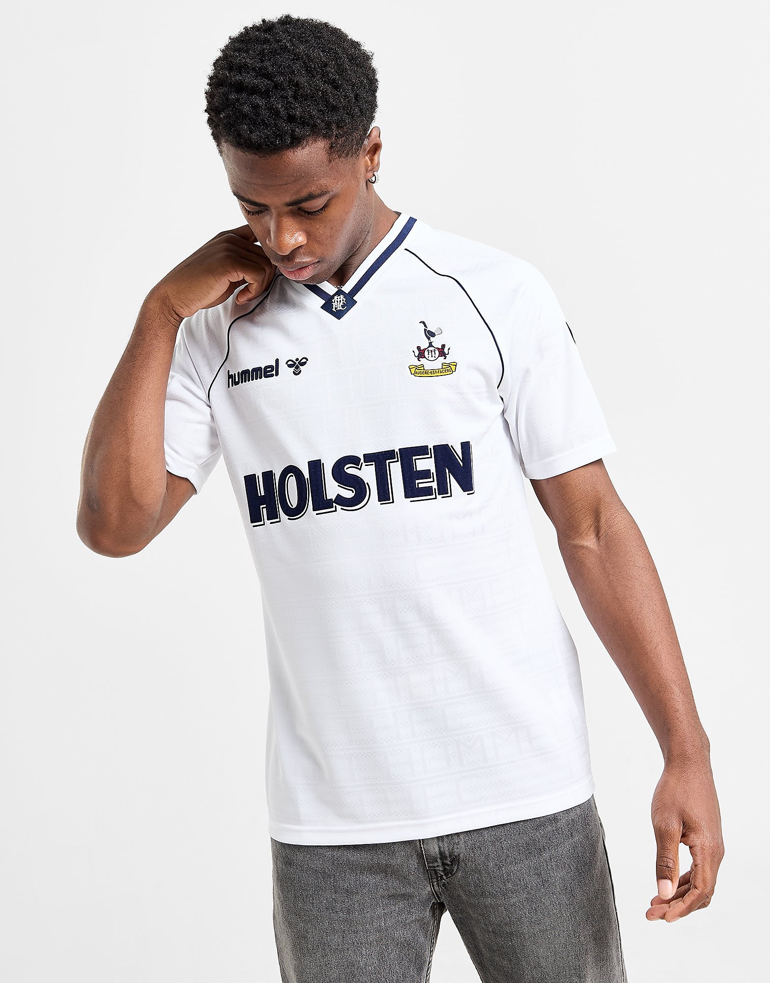 Hummel Maillot Match Domicile Tottenham Hotspur FC '91 Retro FA Homme