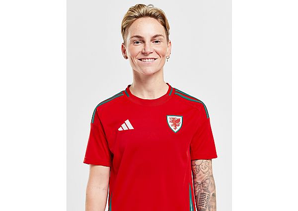 Adidas Wales 2024 Home Shirt Dames Red- Dames Red