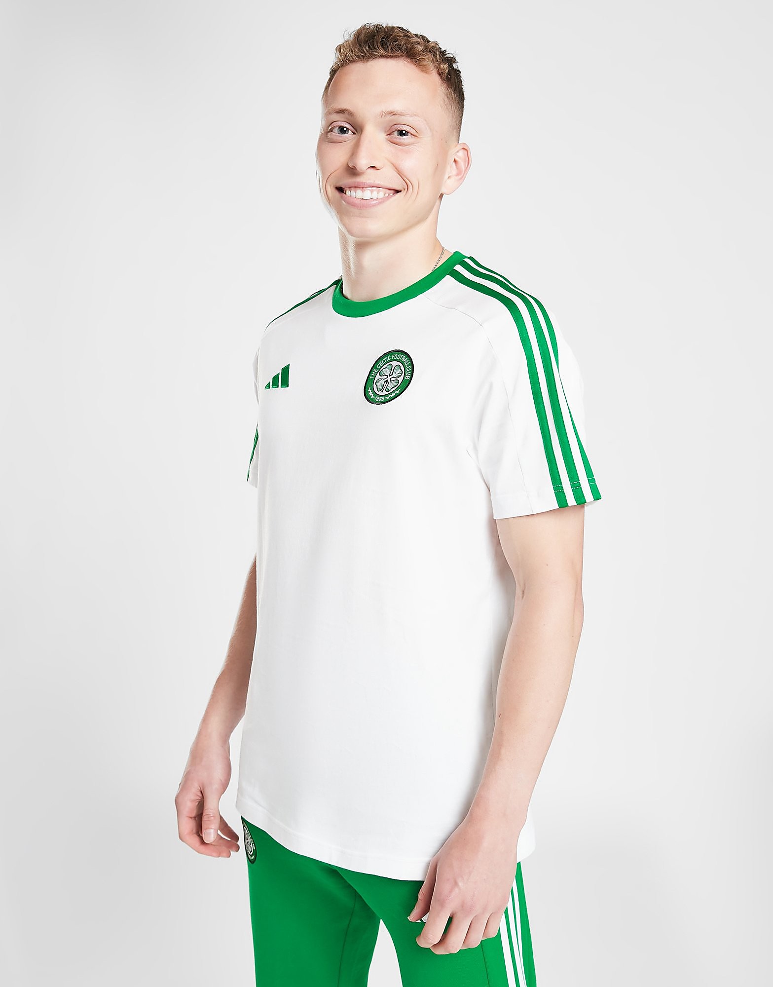 adidas T Shirt à Manches Courtes FC Celtic Homme