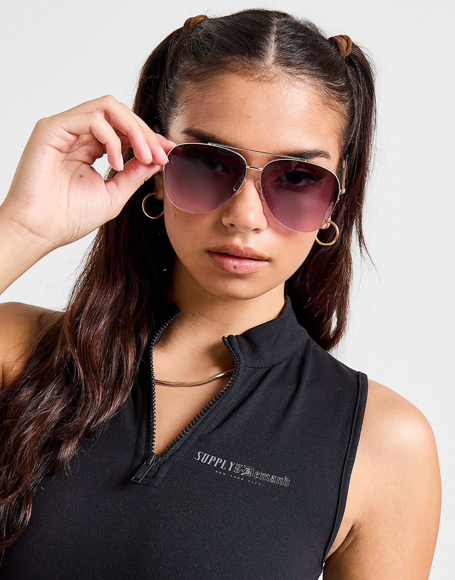 Lola Sunglasses - Damen, Schwarz - female - Size: One Size