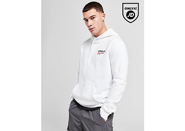 Adidas Originals Brand Hoodie White- Heren White