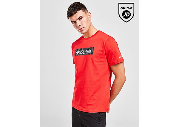 Columbia Grip T-Shirt Red- Heren Red
