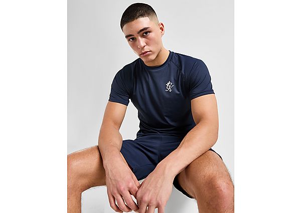 Gym King Energy T-Shirt Navy- Heren Navy
