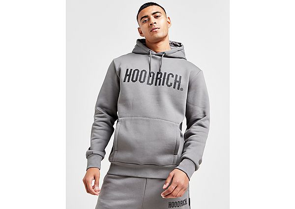 Hoodrich Core Large Logo Hoodie Grey- Heren Grey