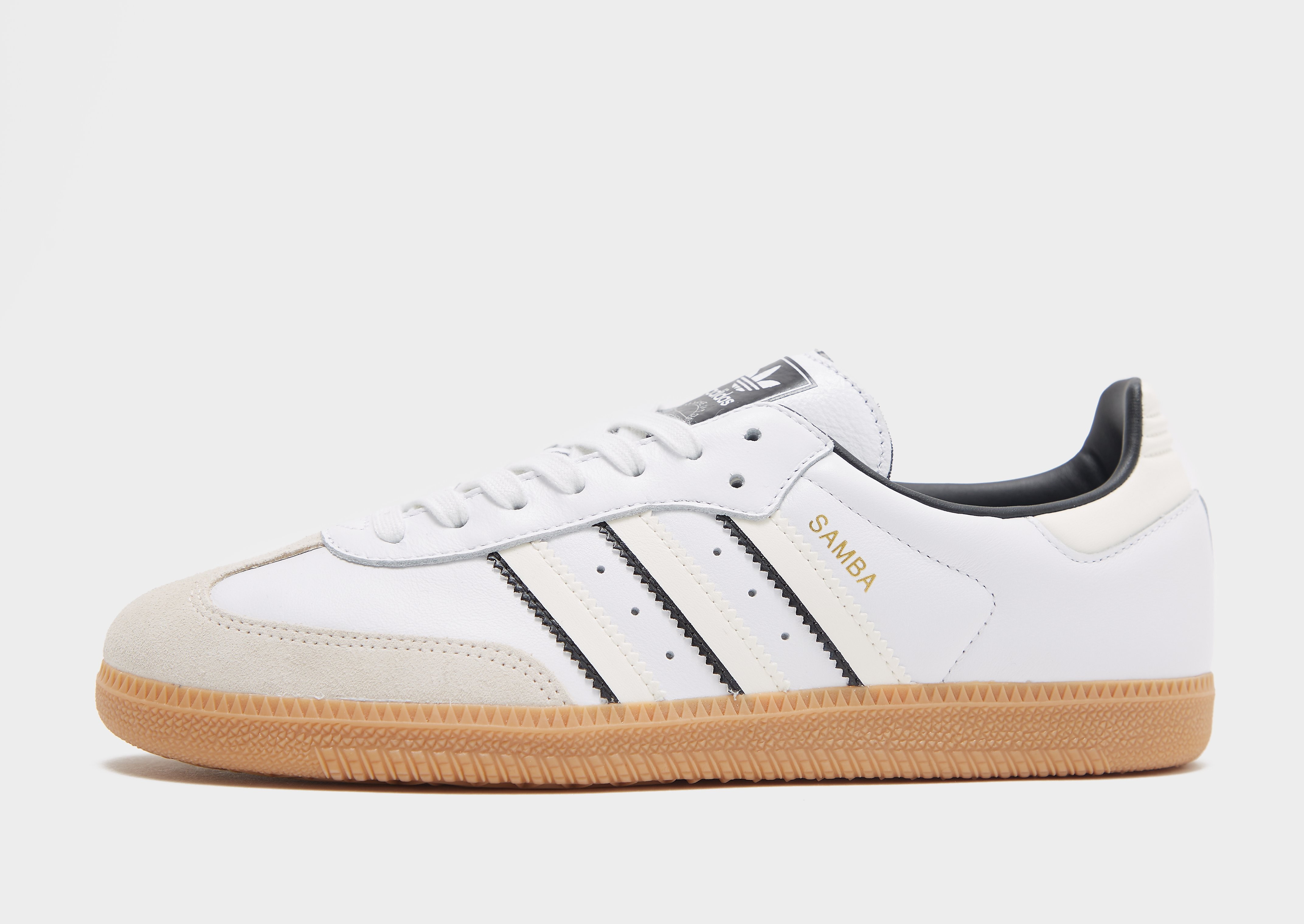 adidas Originals Samba OG - Cloud White / Off White / Core Black, Cloud White / Off White / Core Black