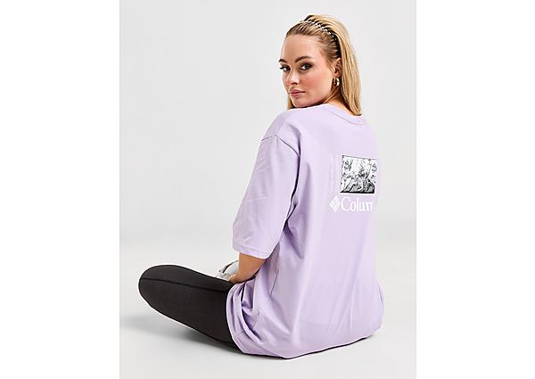 Columbia Graphic T-Shirt, Purple