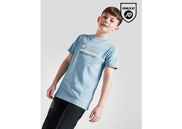Columbia Lindby T-Shirt Junior - Mens, Blue
