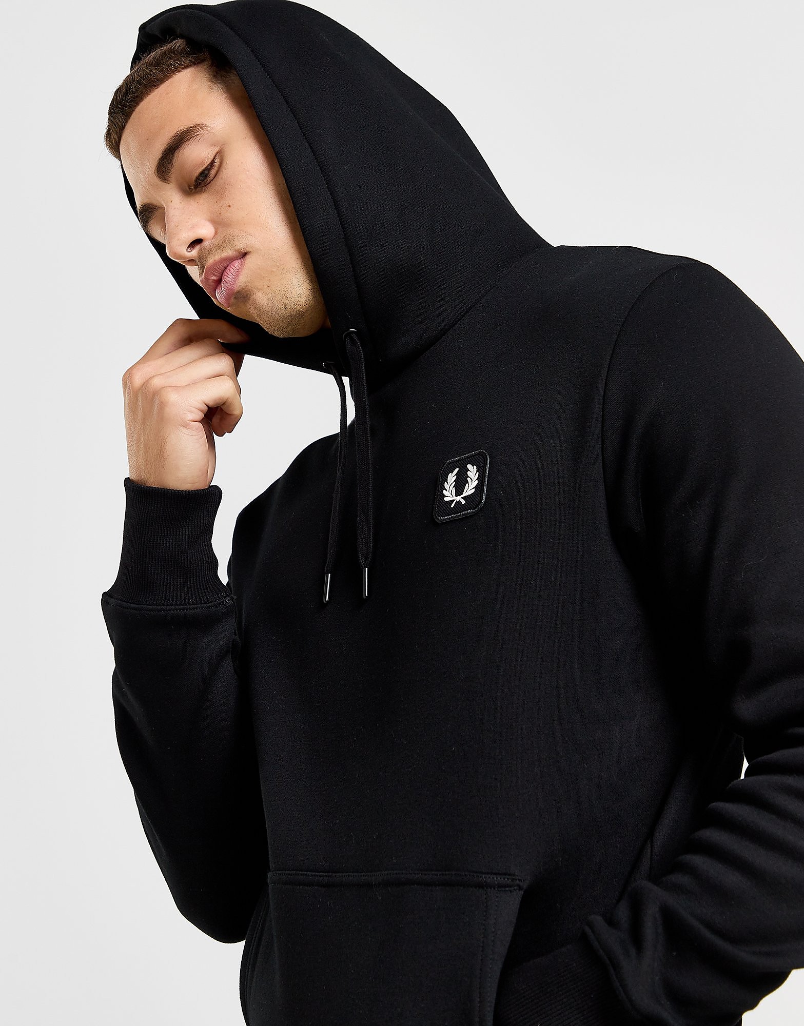 Fred Perry Sweat à capuche Badge Homme - vue 1