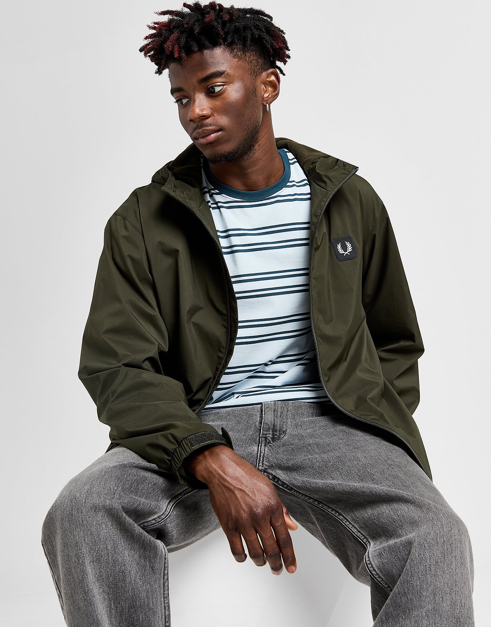 Fred Perry Veste Badge Homme - vue 2