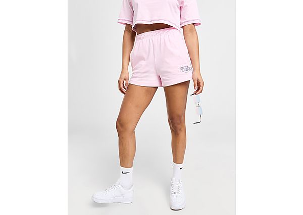 Nike Energy Fleece Shorts Pink- Dames Pink