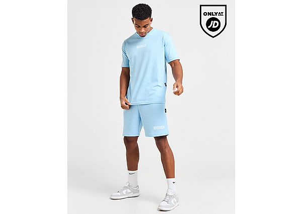 Hoodrich Core T-Shirt Shorts Set Blue- Heren Blue