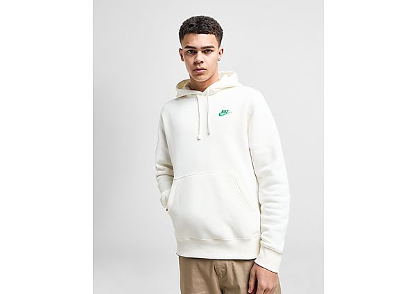 Nike Hoodie Sportswear Club Fleece White- Heren White