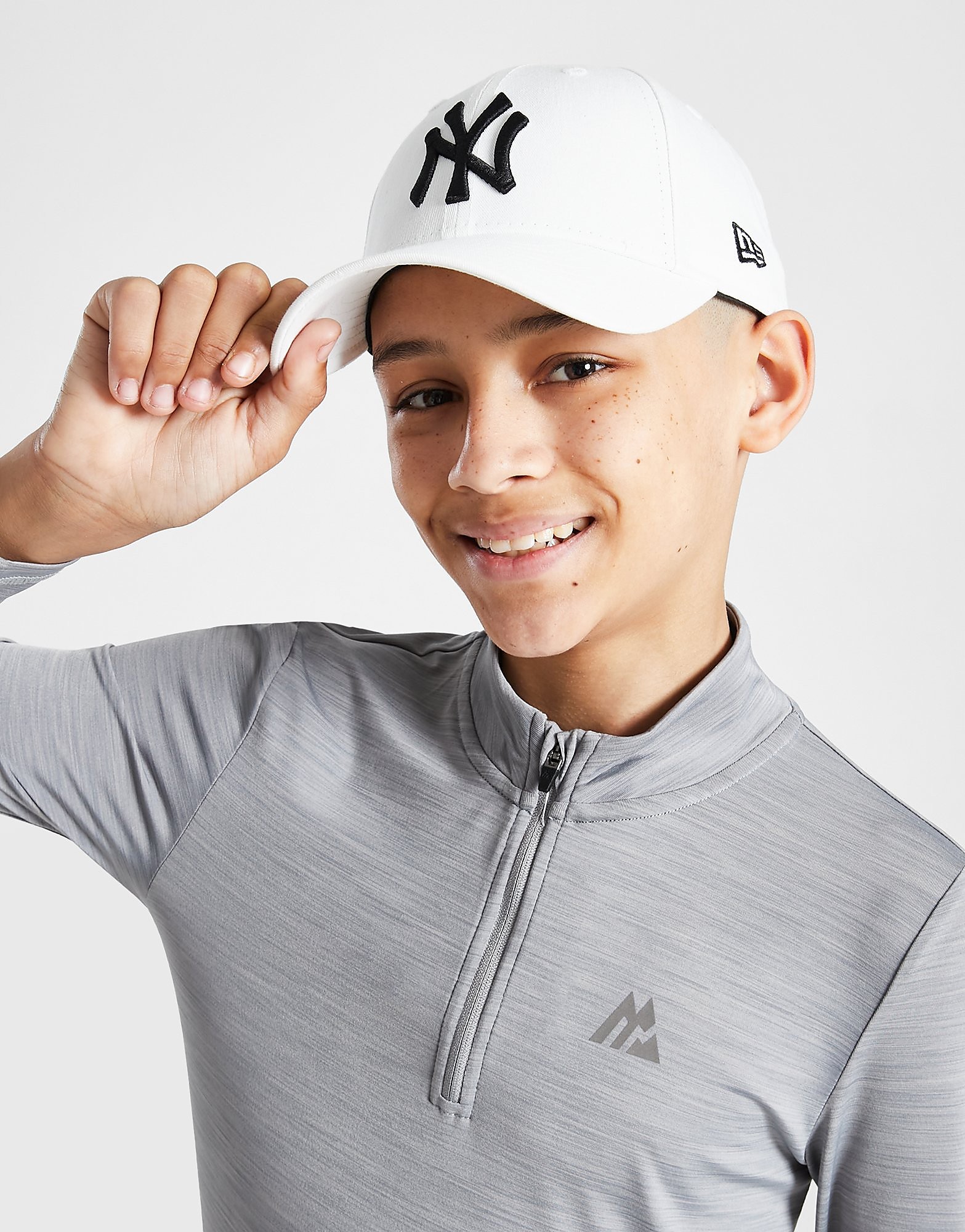 MLB 9FORTY New York Yankees Kappe Kinder - Kinder, Weiss - unisex - Size: One Size