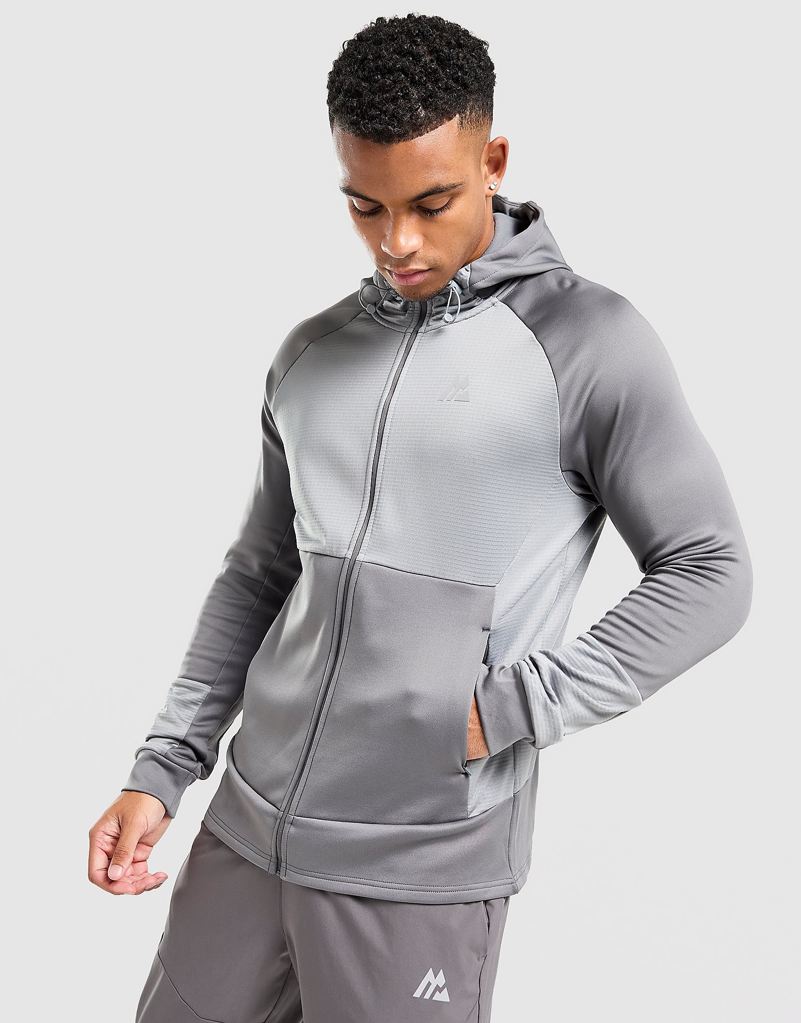 MONTIREX Sweat à Capuche Zippé Flex Gridded Homme - vue 2