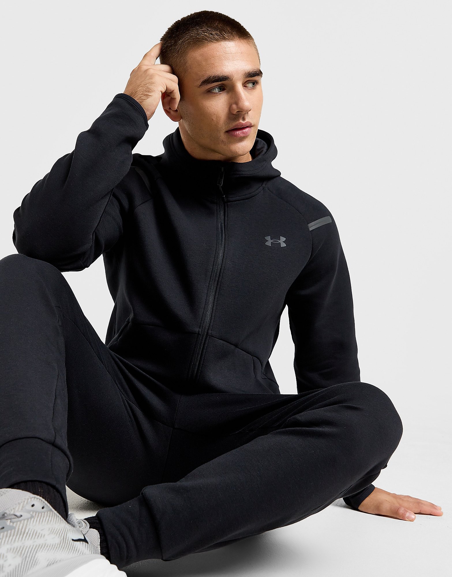 Under Armour Sweat à Capuche Zippé UA Unstoppable Homme