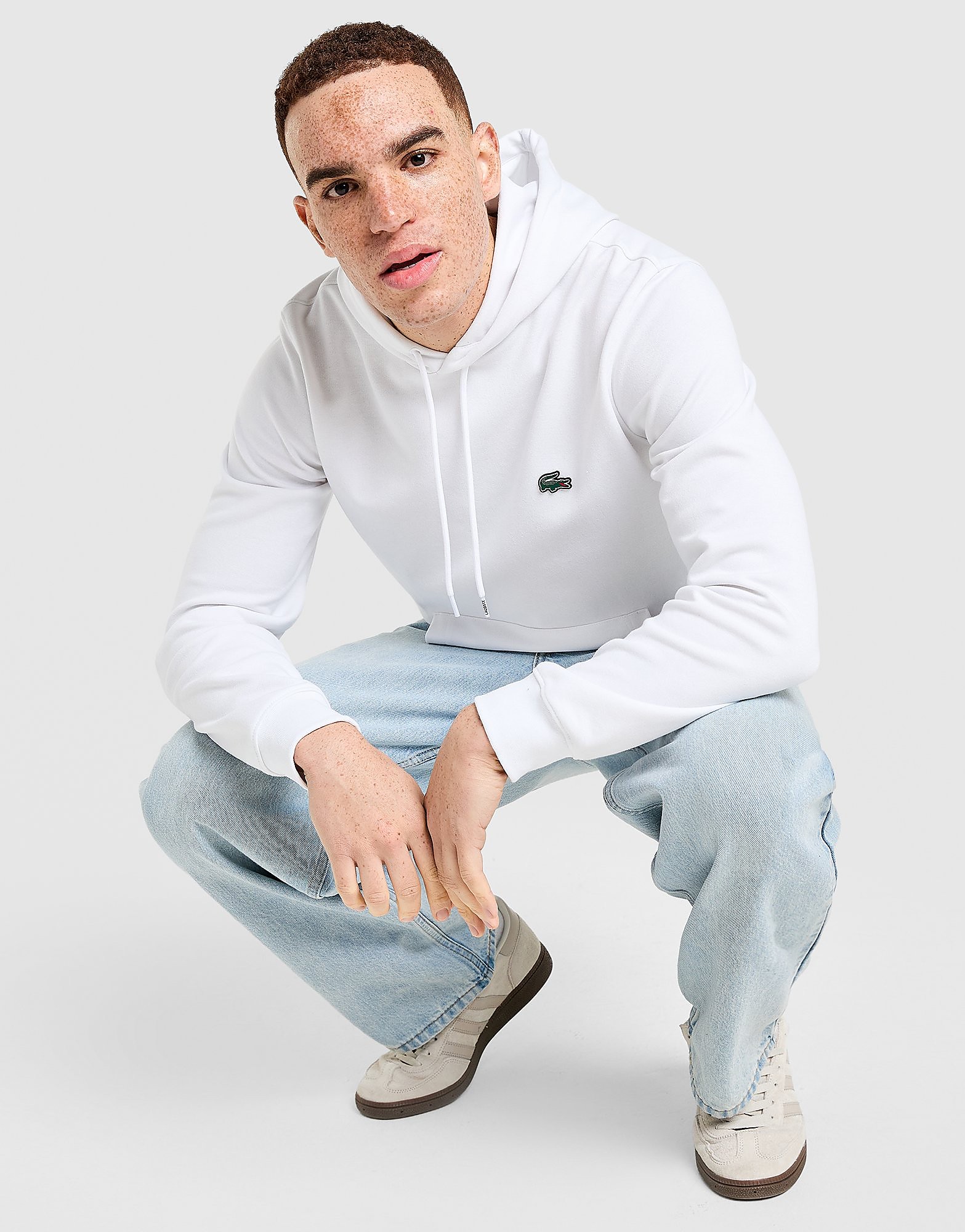 Lacoste Sweat à Capuche Double Knit Homme