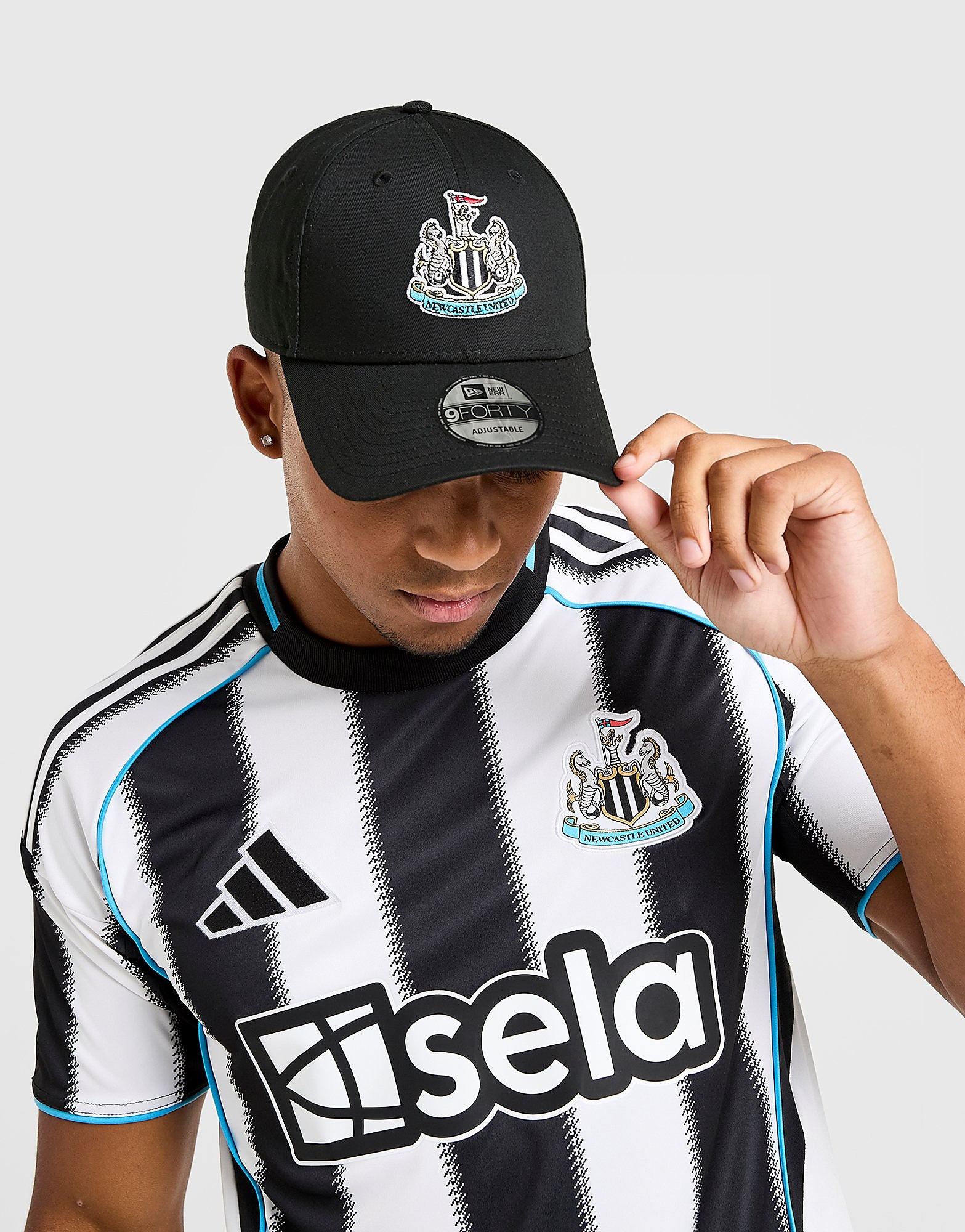 Newcastle United FC 9FORTY Kappe, Schwarz - unisex - Size: One Size