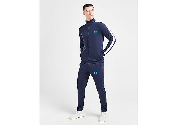 Under Armour UA Poly Track Pants Blue- Heren Blue