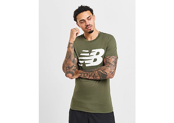 New Balance Classic T-Shirt Green- Heren Green
