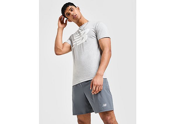 New Balance Classic T-Shirt Grey- Heren Grey