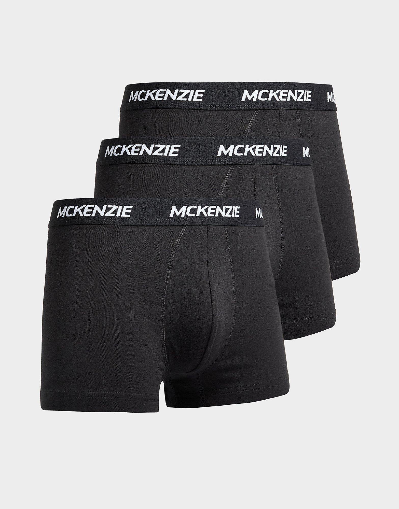 Pack Wyatt Boxers - Herren, Schwarz - male - Size: L