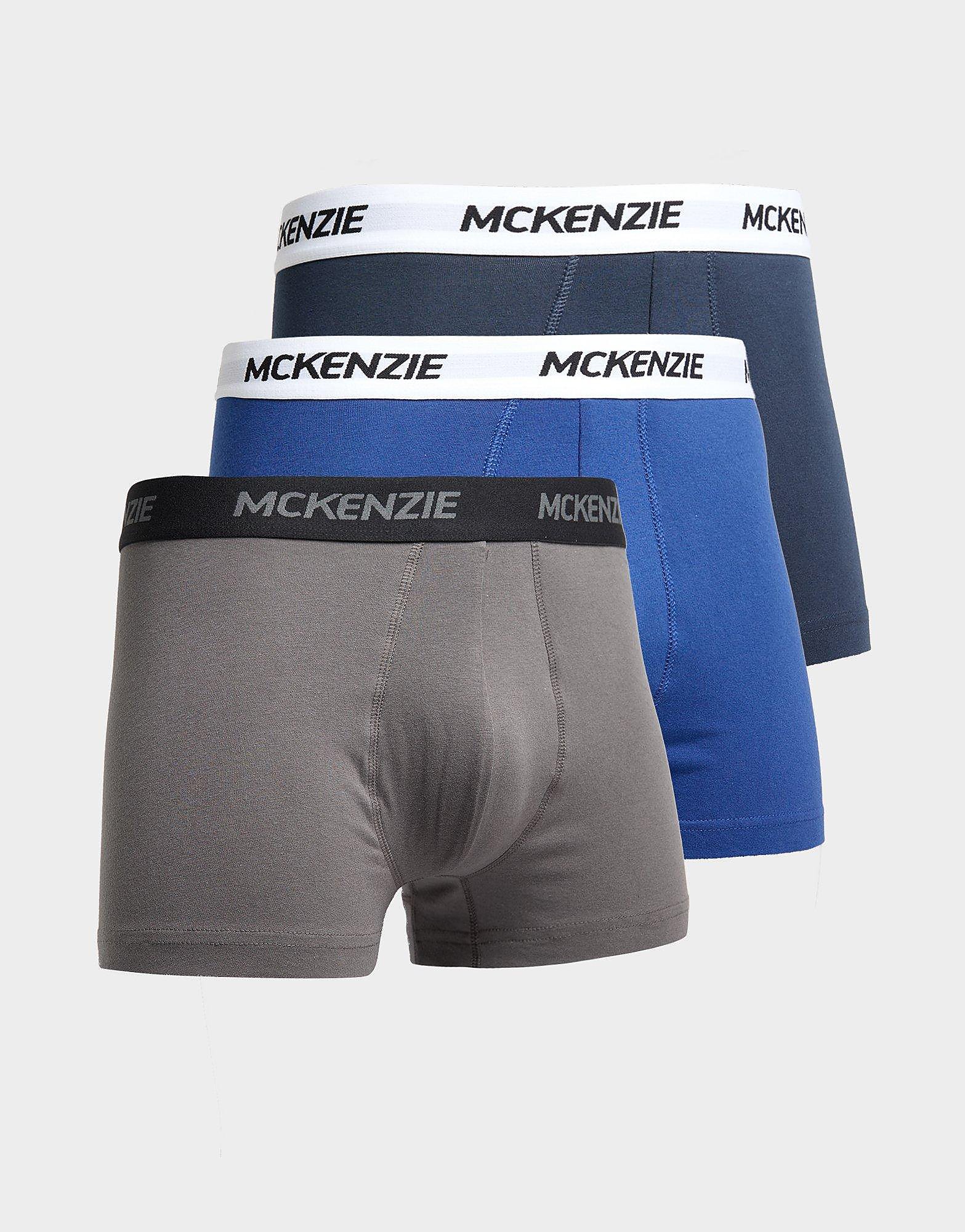 Pack Wyatt Boxers - Herren, Blau - male - Size: XL