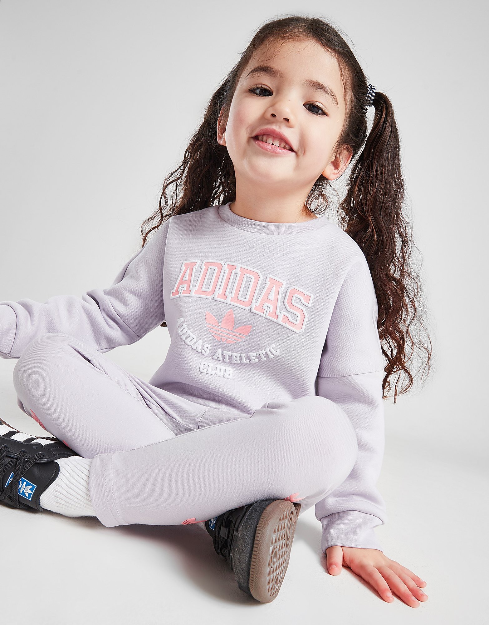 adidas Originals Girls' Varsity Crew SweatshirtLeggings Set Infant - vue 3