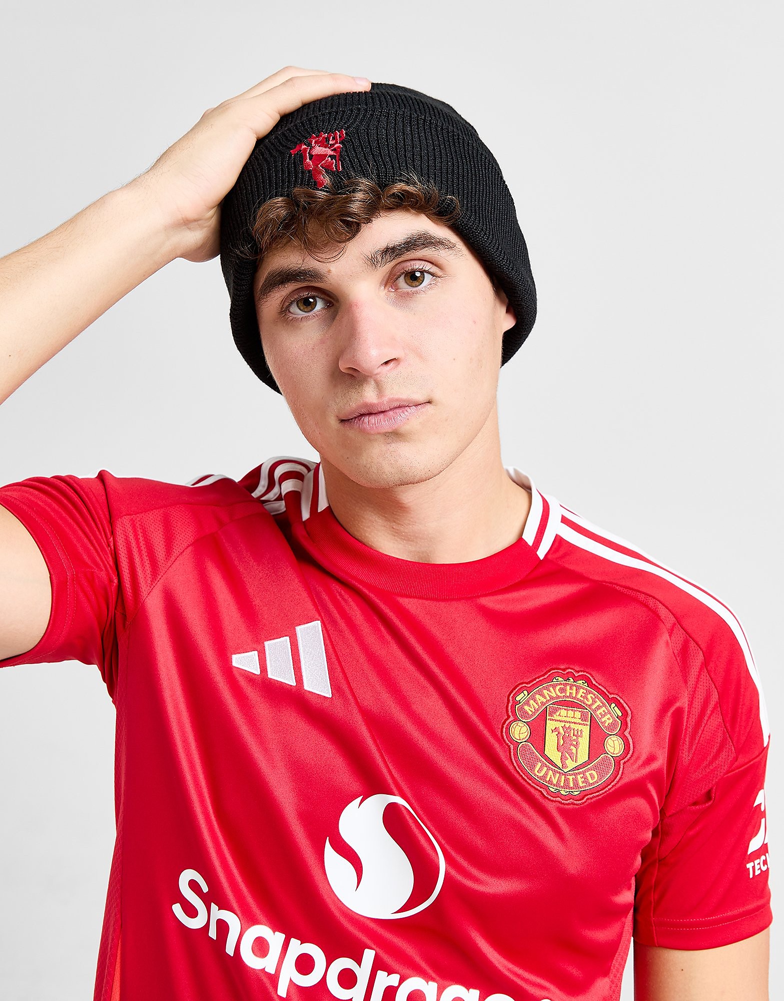 Manchester United Home Mütze - Damen, Schwarz - female - Size: One Size