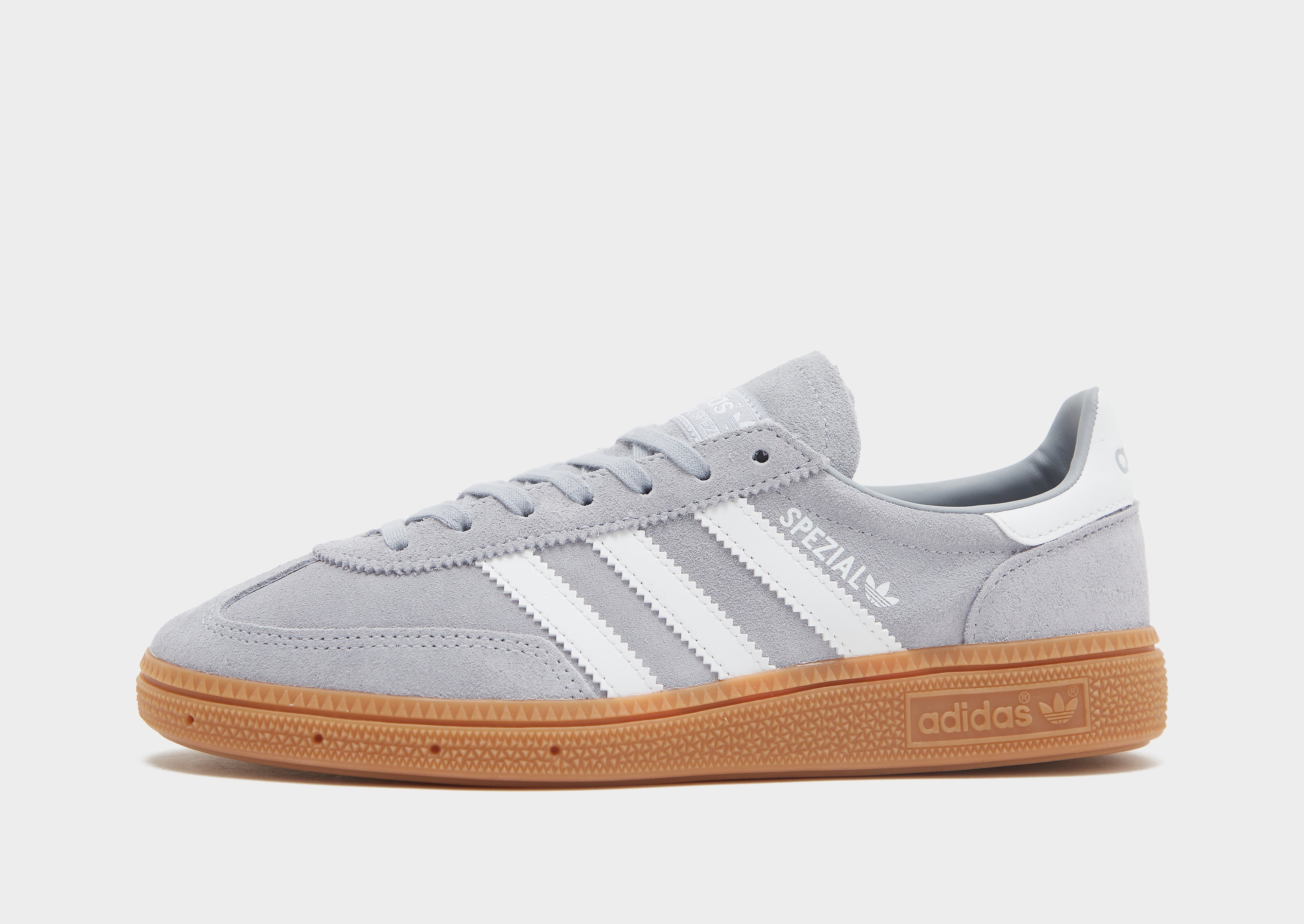 Adidas Handball Spezial kindersneaker zilver en blauw