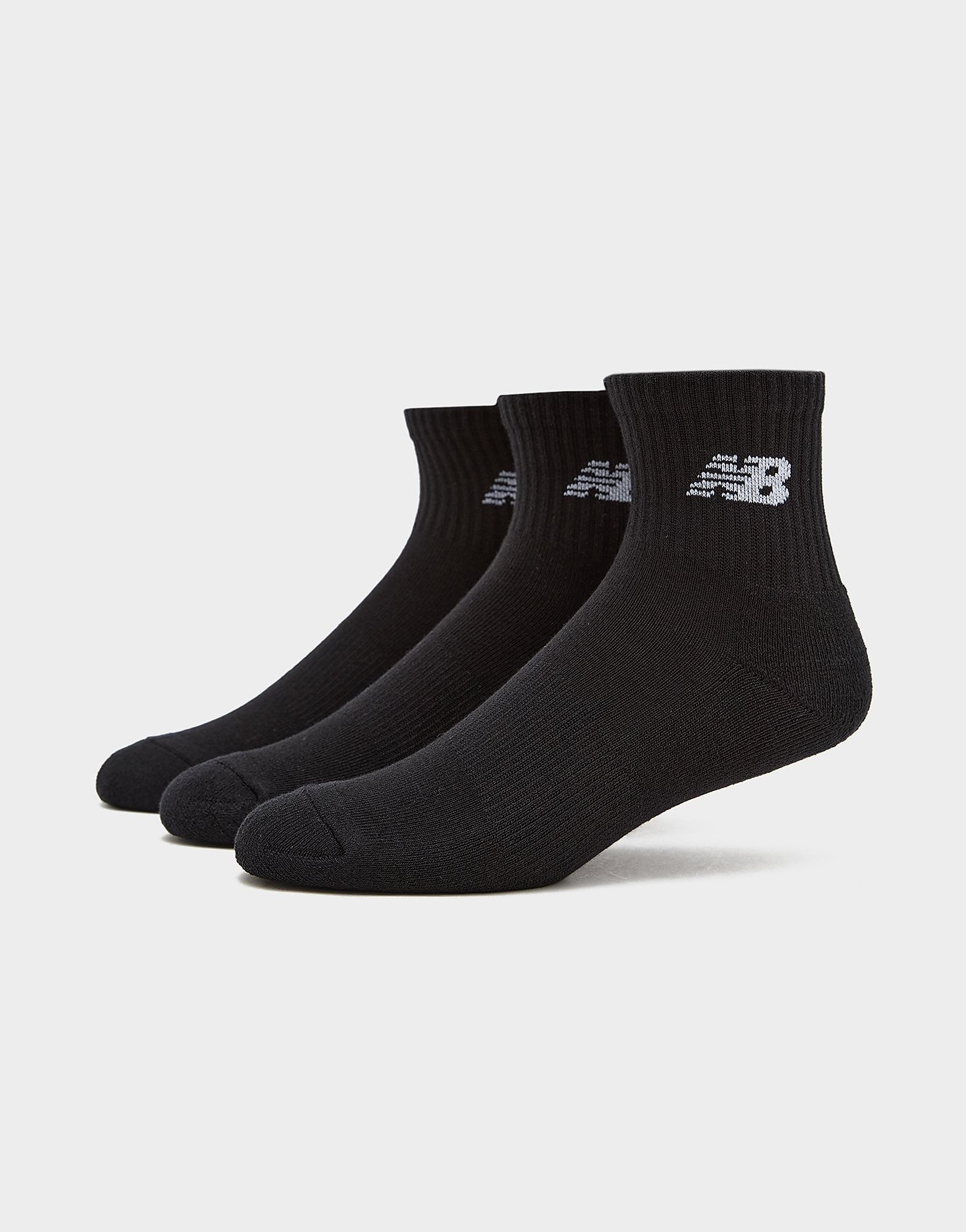 Er-Pack Everyday Viertelsocken - Herren, Schwarz