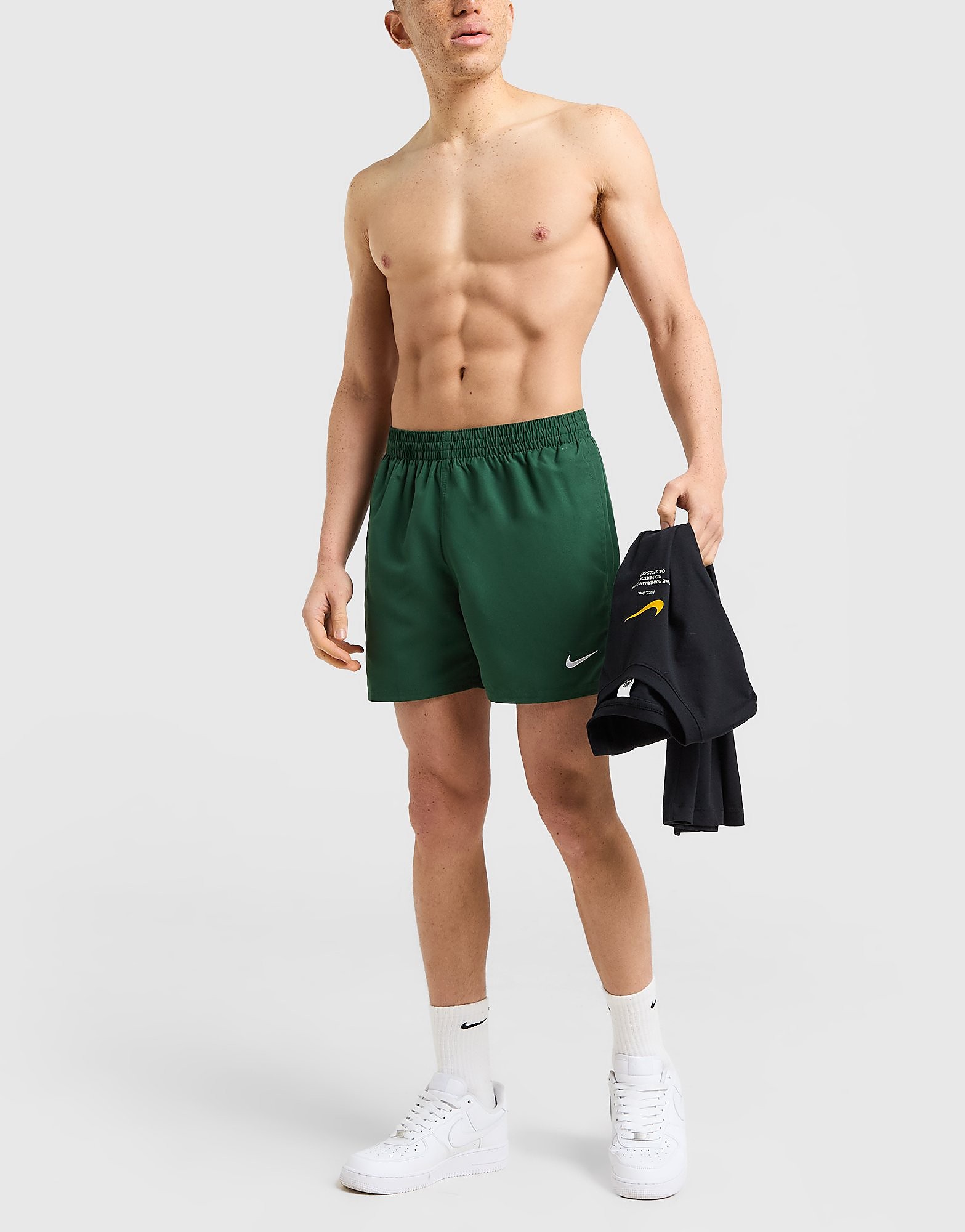 Core 5'' Badeshorts - Herren, Grün - male - Size: S