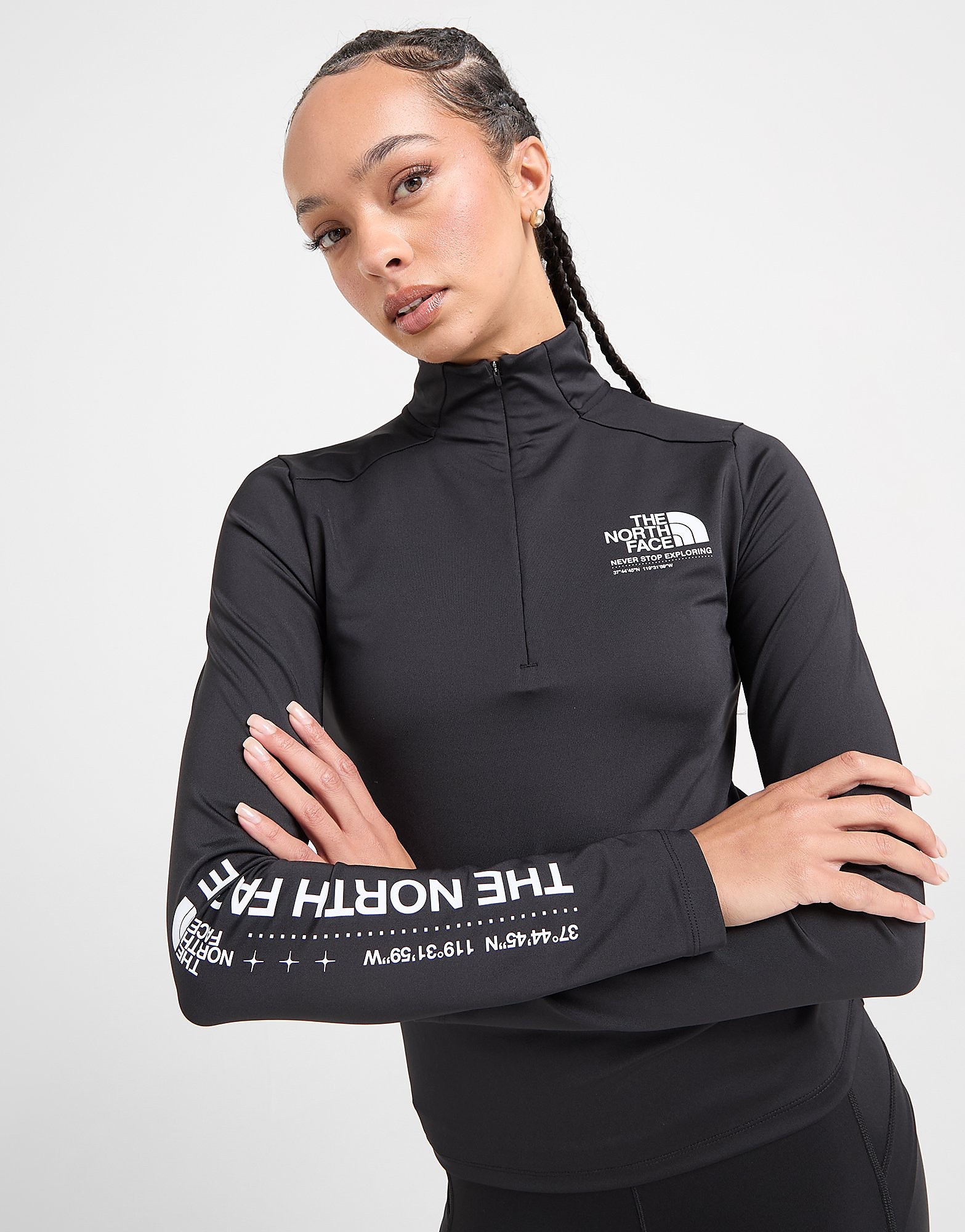 The North Face Top Tech Graphic Zippé