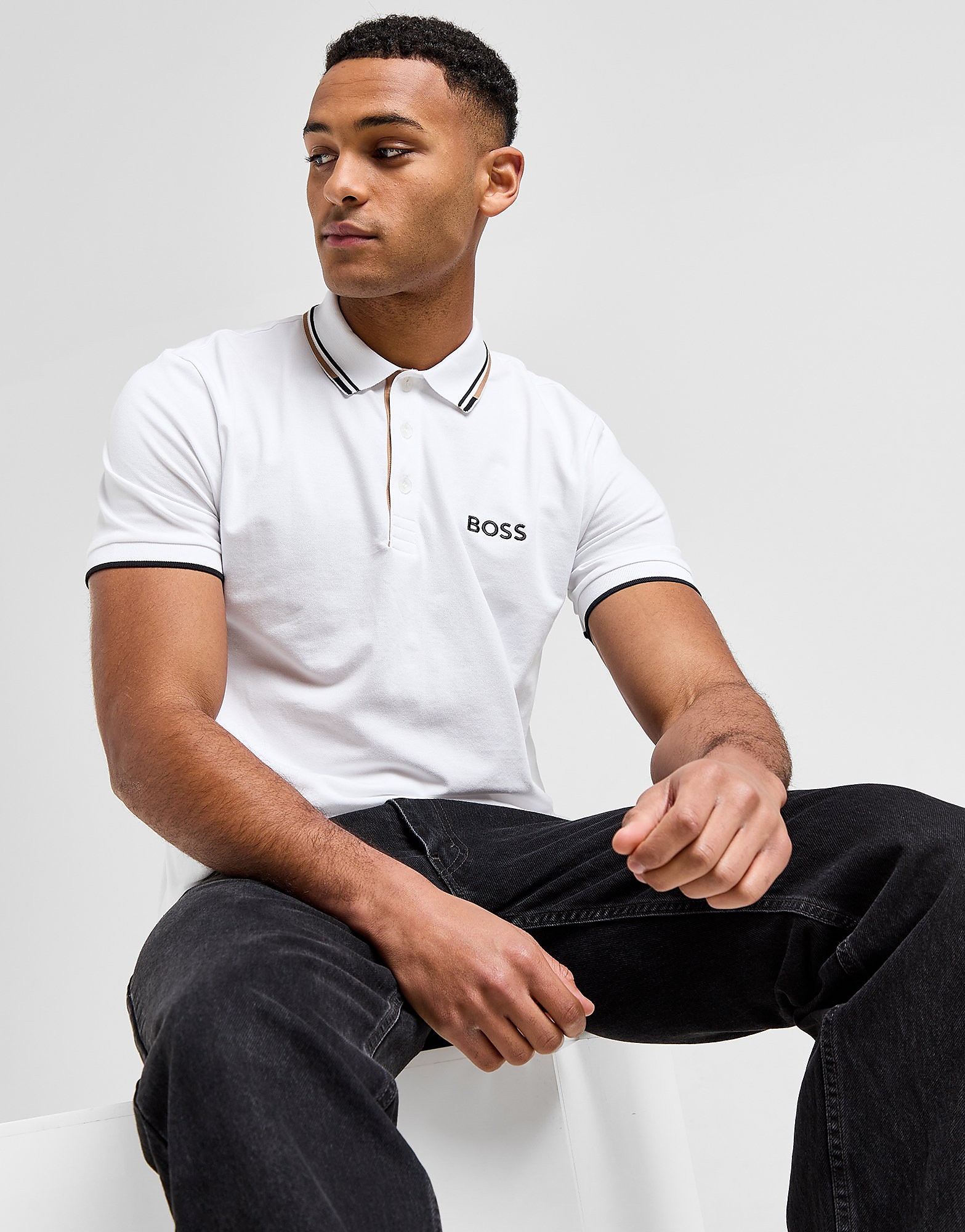 Mens Polo Pro Paddy - Bianco, bianco bianco Uomo taglia L