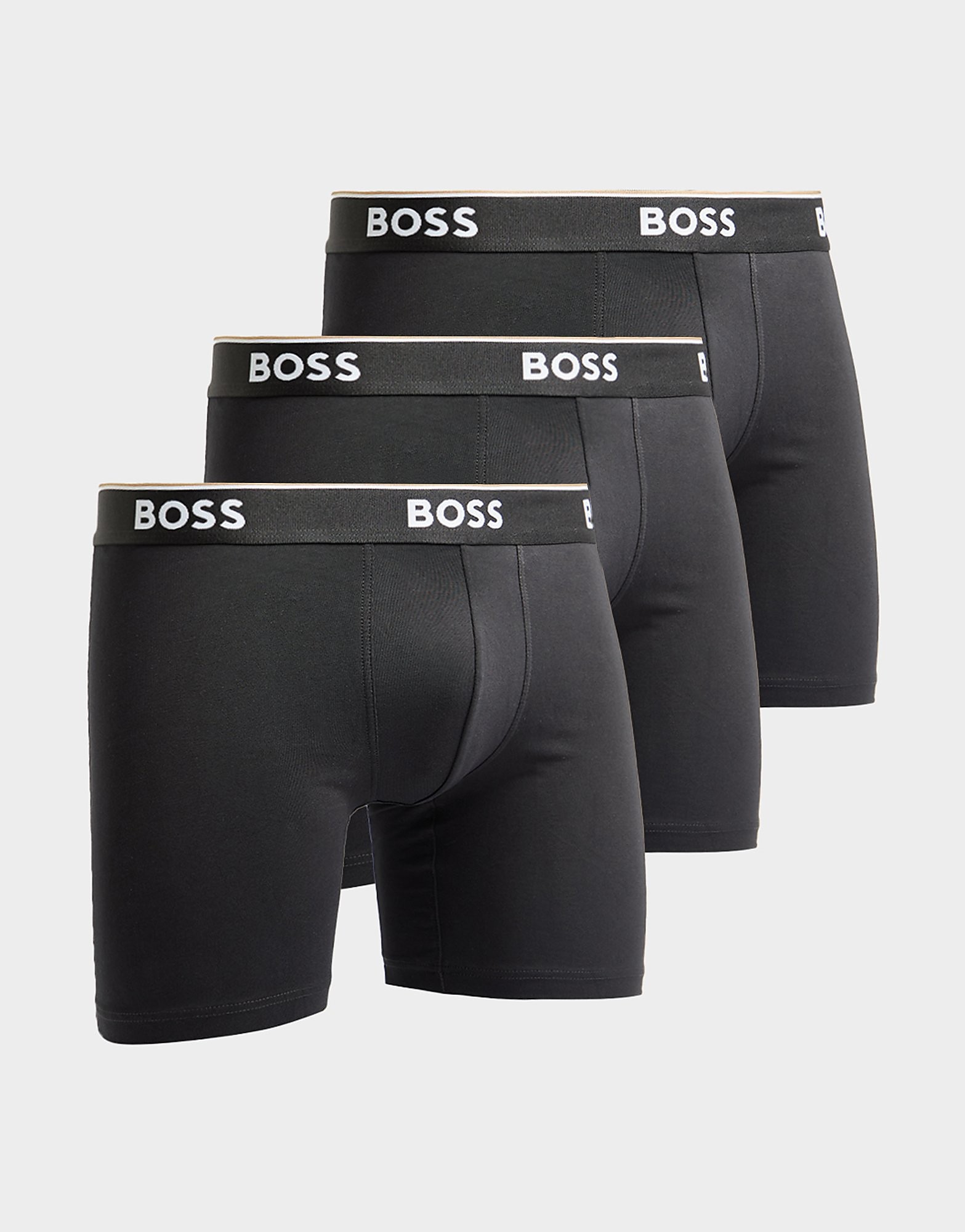BOSS Lot de 3 Boxers Power Long Homme