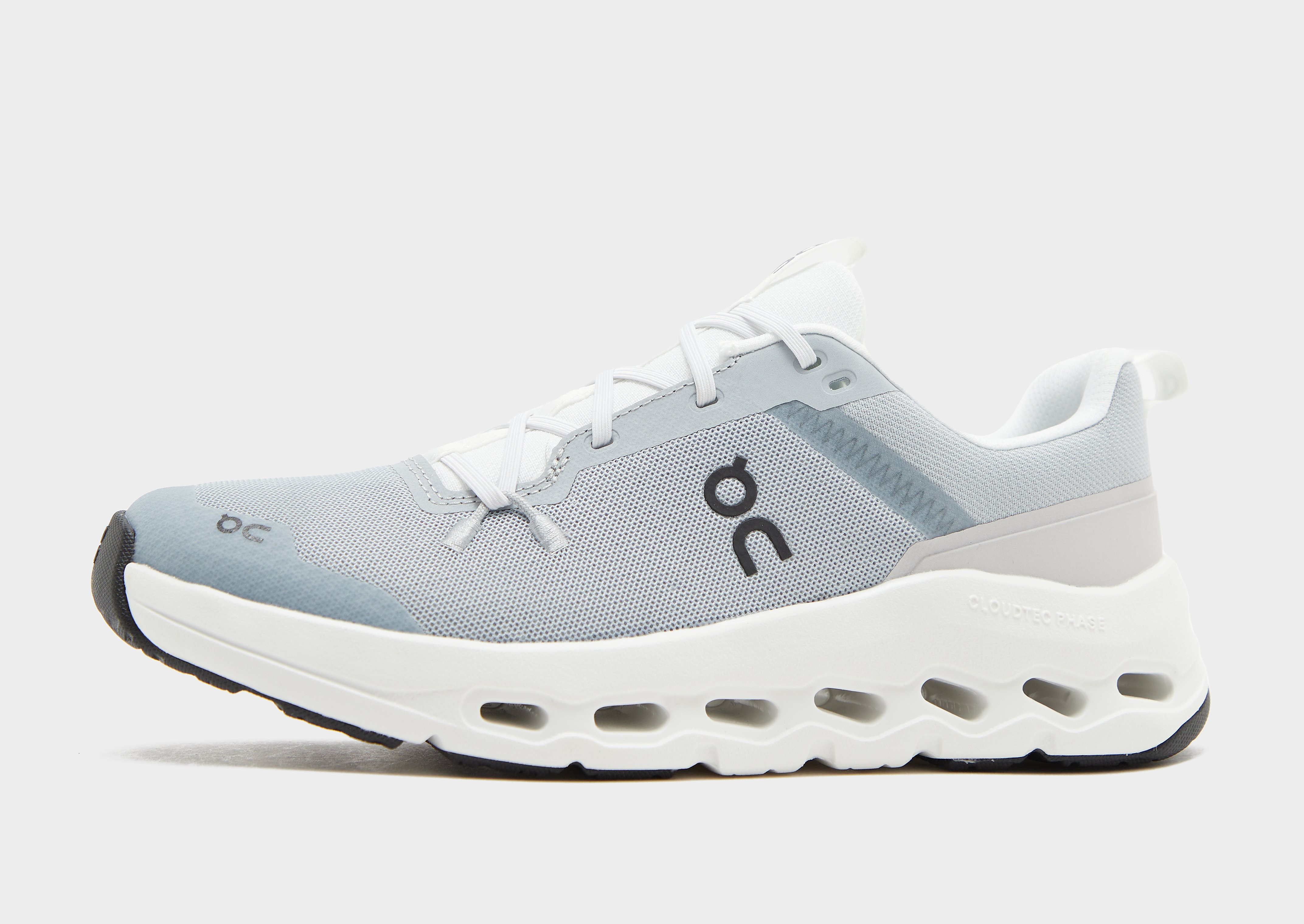 On Running kindersneaker grijs en wit