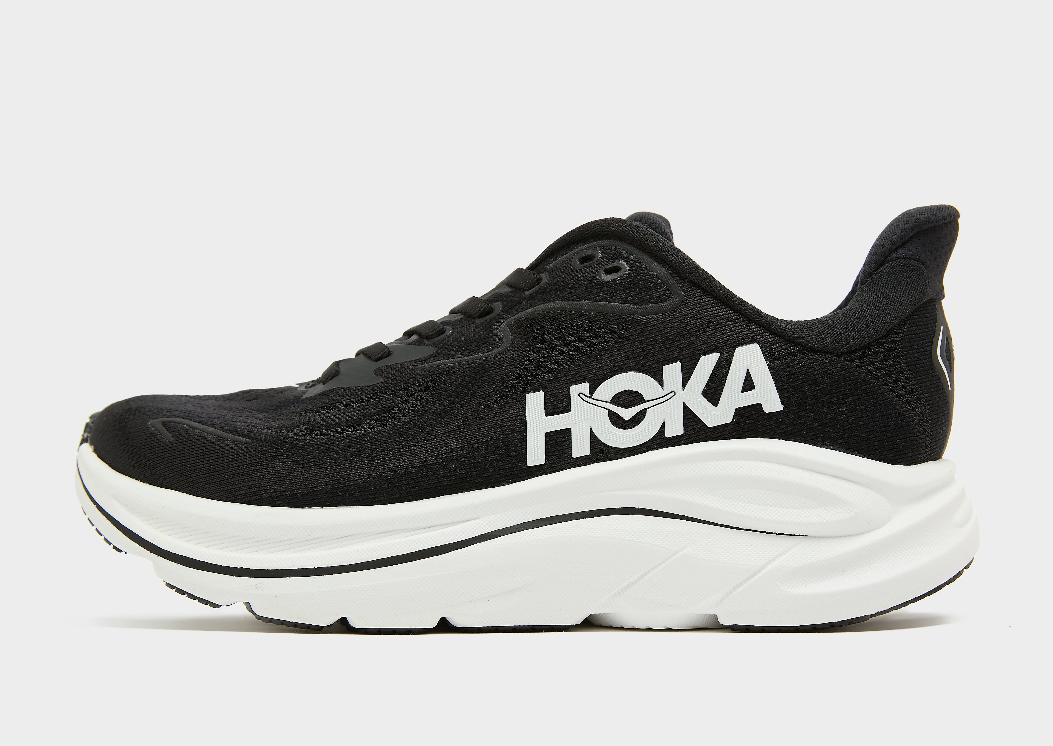 HOKA damessneaker zwart en wit