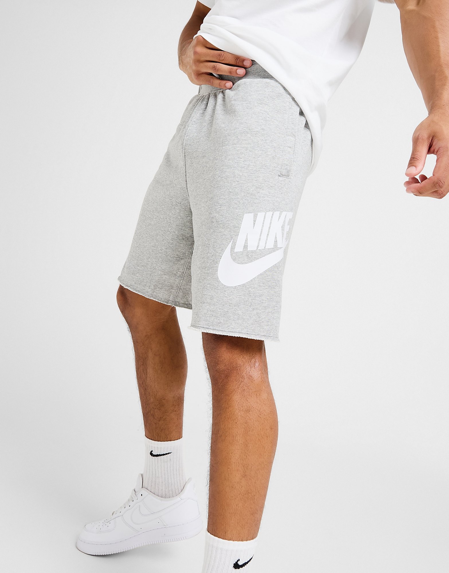 Nike Alumni French Terry Shorts Heather Heather - vue 2