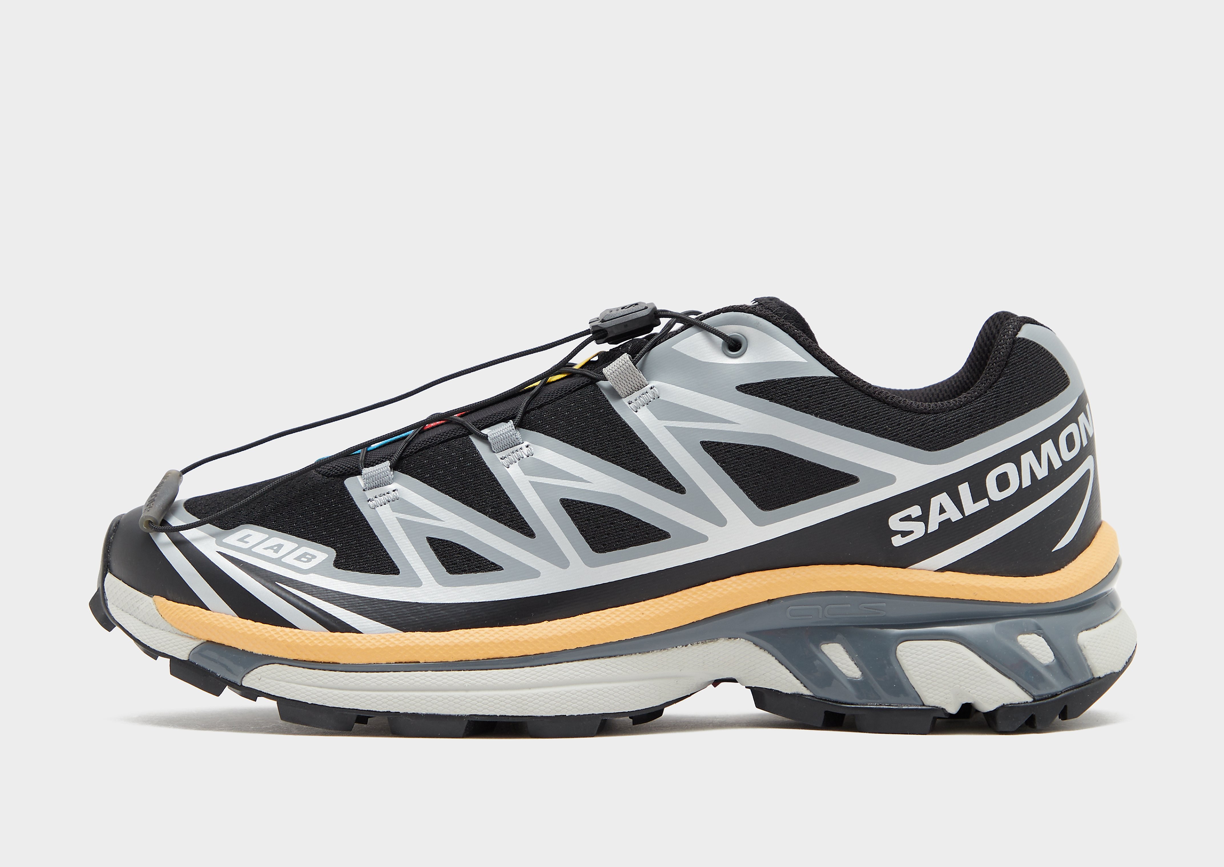 Salomon XT 6 herensneaker zwart en zilver