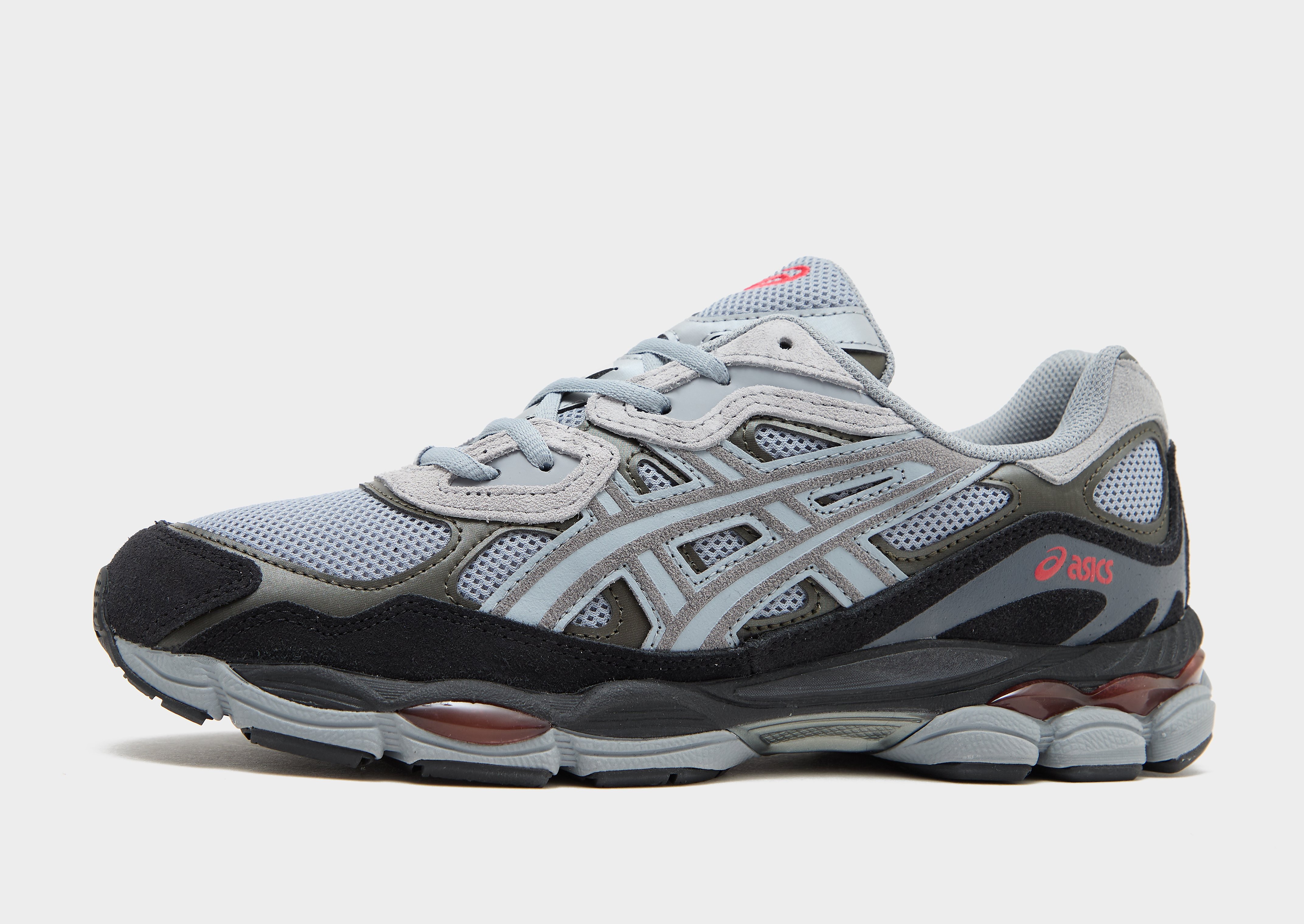 Asics Gel NYC herensneaker zwart en grijs