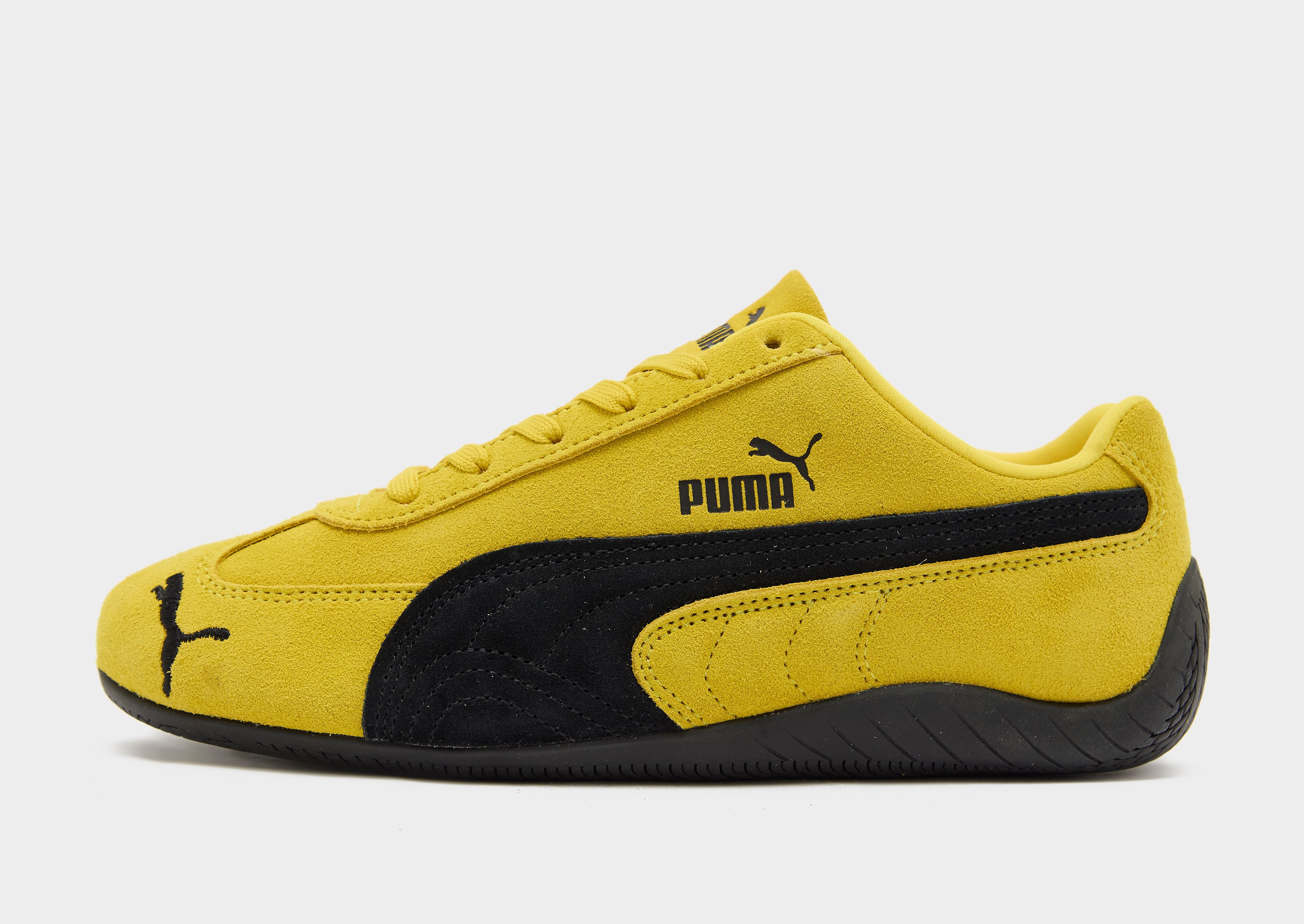 Puma Speedcat damessneaker zwart en geel