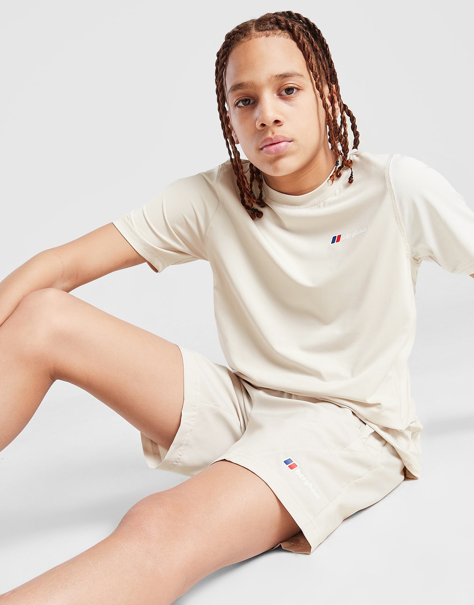 Berghaus Short tissé Junior Stone Stone - vue 1