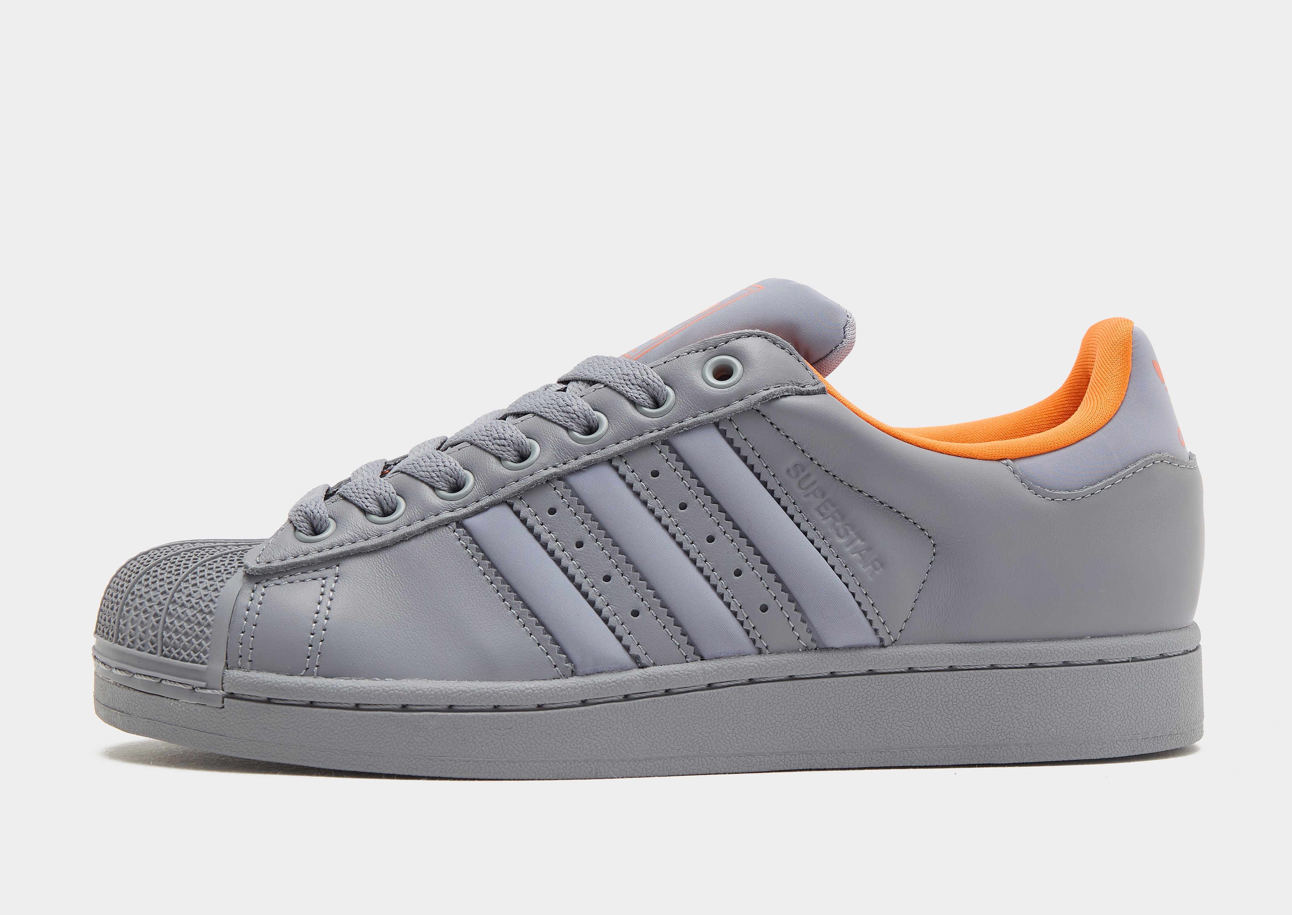 Adidas Superstar herensneaker grijs