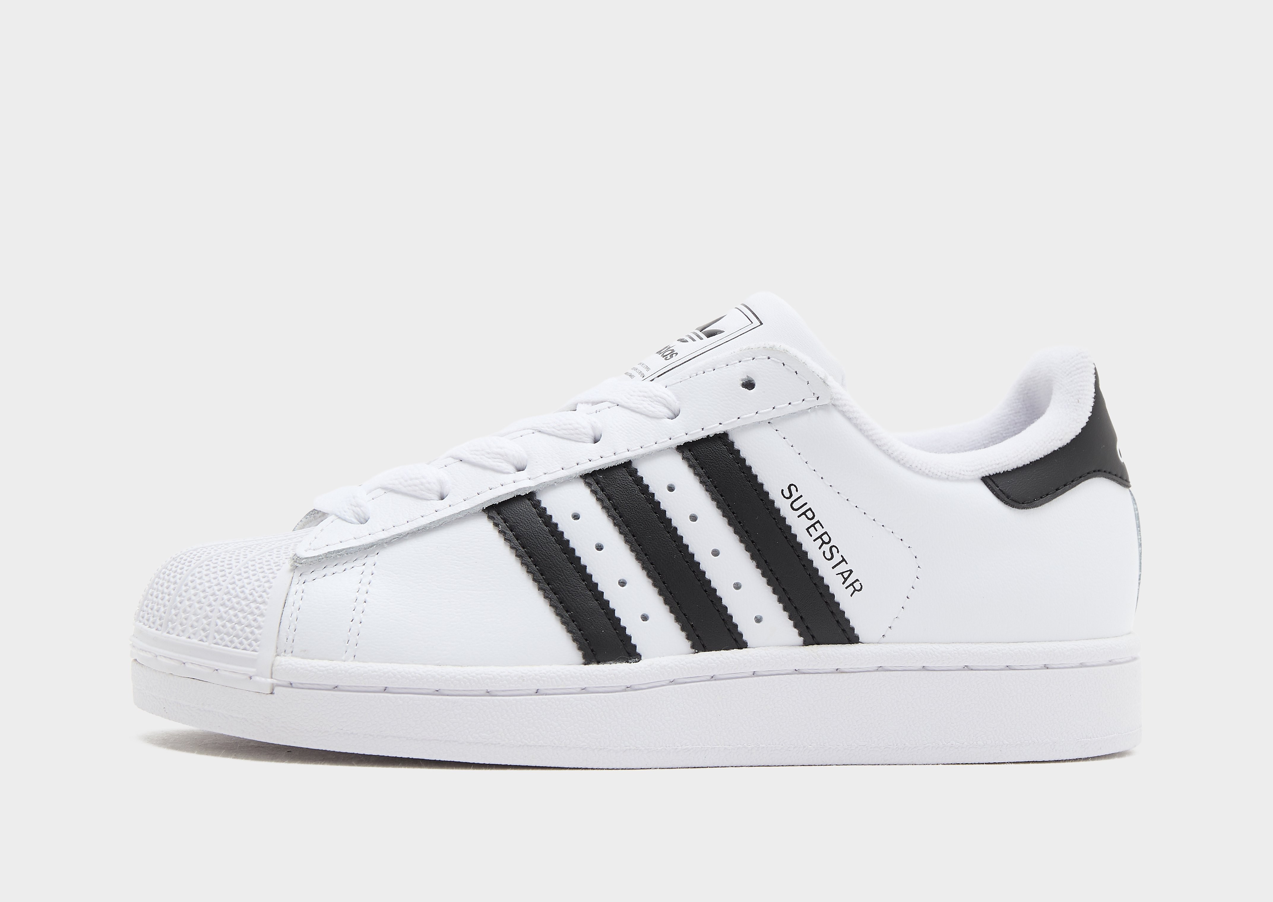 Adidas Superstar kindersneaker wit en zwart