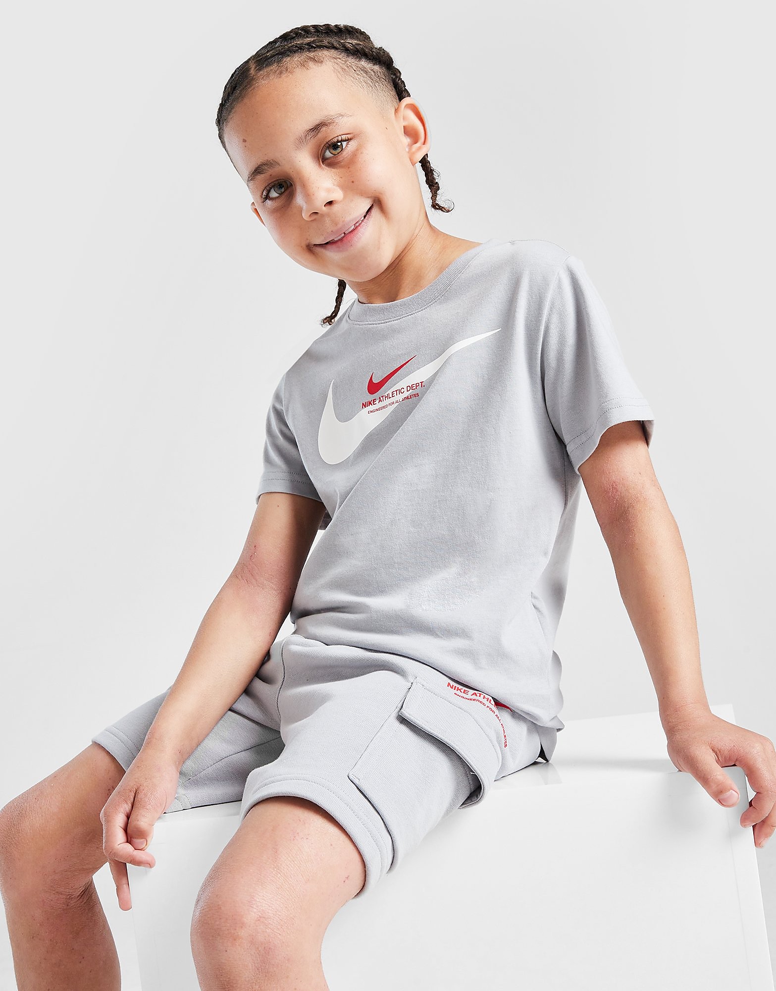 Nike Double Swoosh Maglia/Cargo Set Bambino