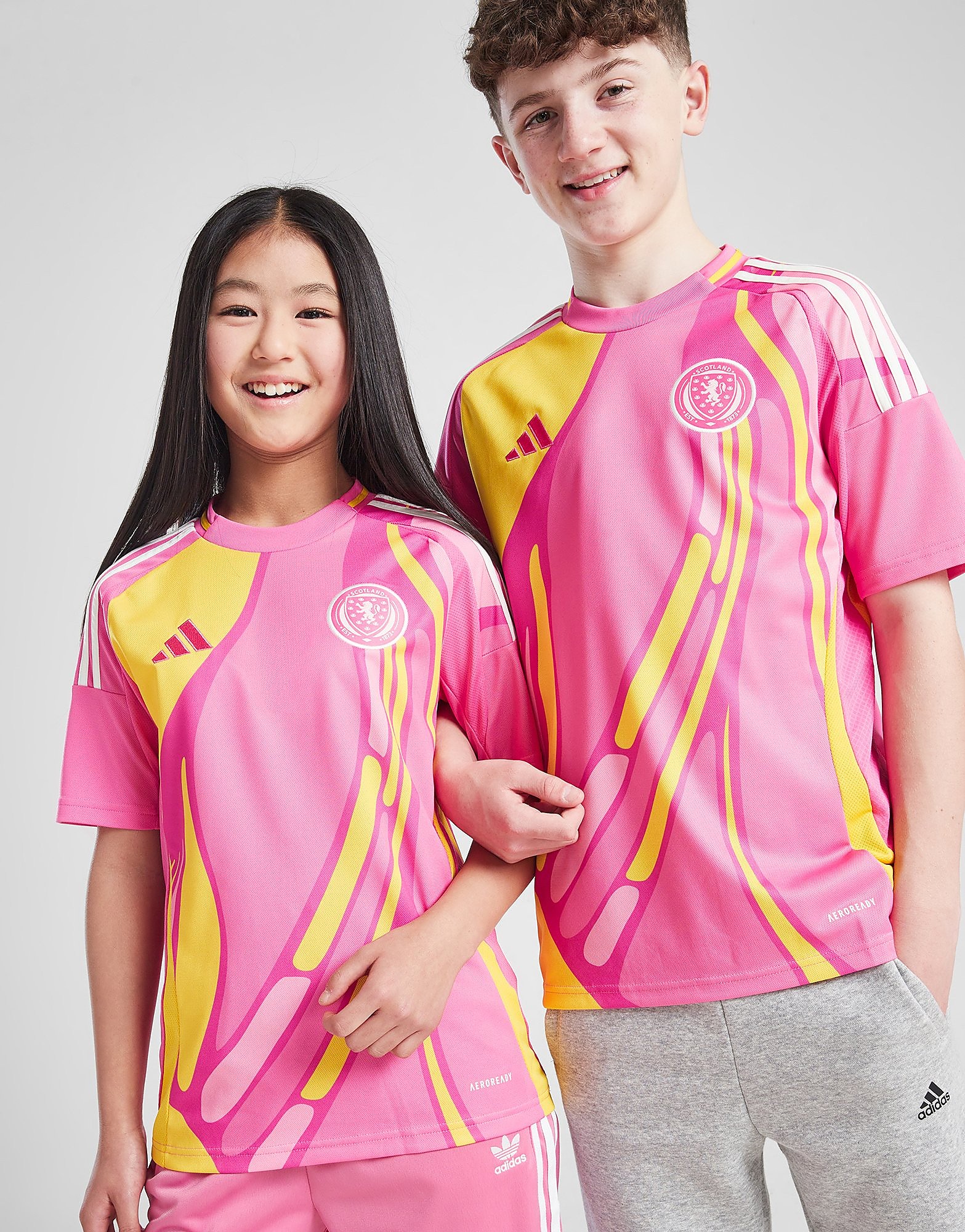 adidas Maillot extérieur Écosse 2025 Enfant